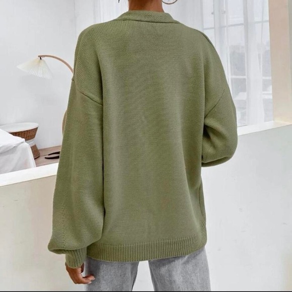 Green Cardigan - Picture 4 of 7